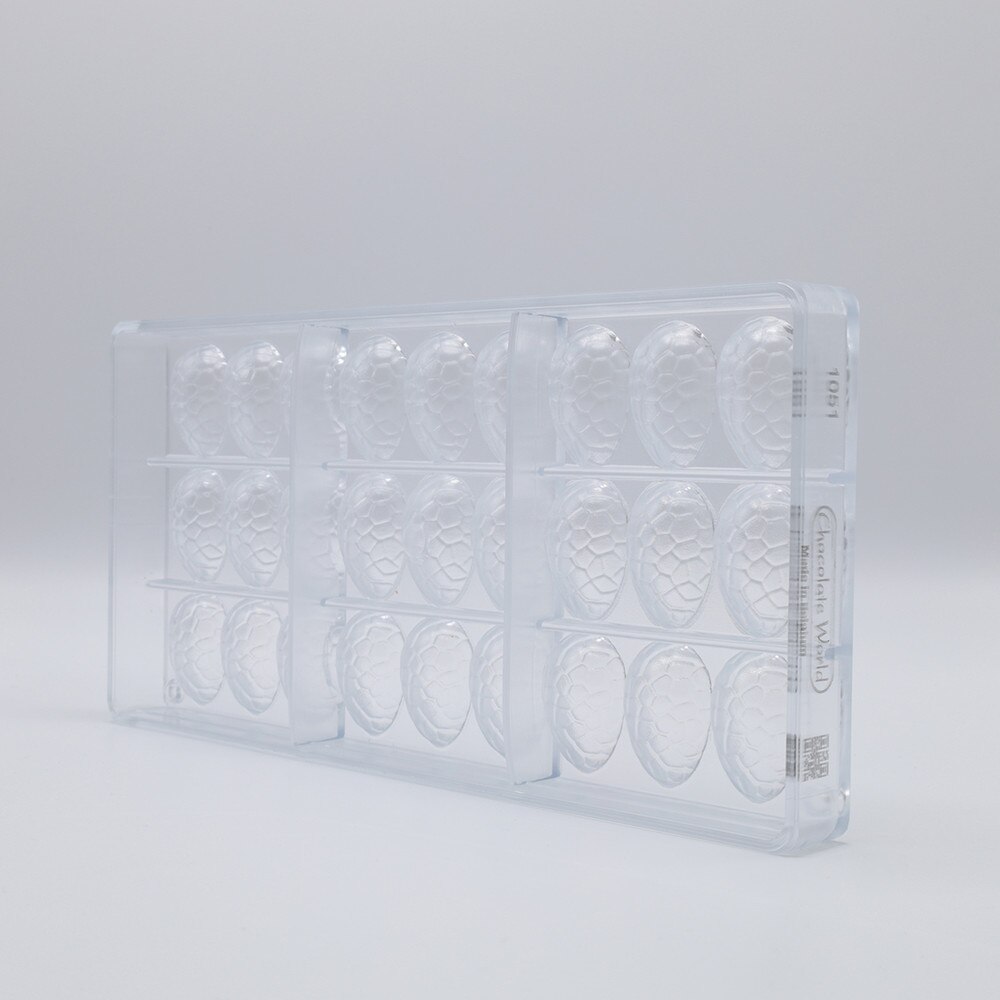 Chocolate World Mould - Egg Kroko Crocodile 35mm